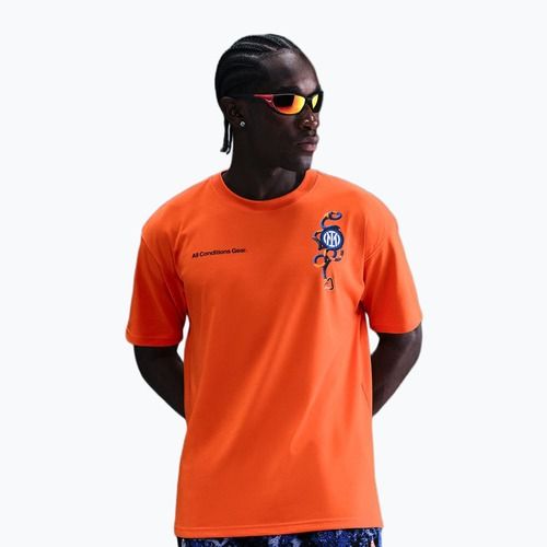 Tricou de fotbal pentru bărbați Nike Inter Milan safety orange