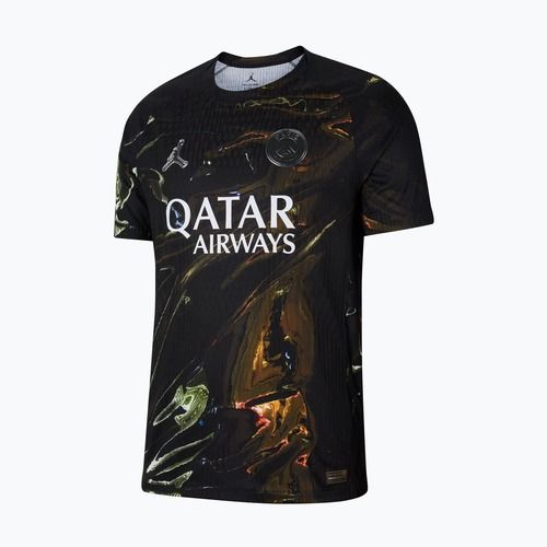 Tricou de fotbal pentru bărbați Nike Paris Saint-Germain 2025/26 Match black/white/black