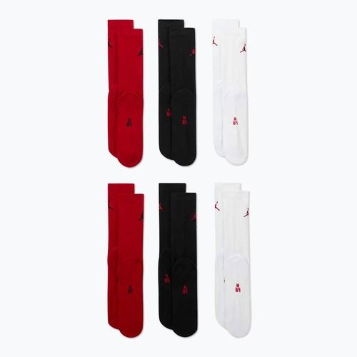 Skarpety  Nike Jordan Everyday Cushioned Crew 6 par multicolor