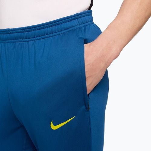 Pantaloni pentru bărbați Nike FC Barcelona Strike SE gym blue/opti yellow
