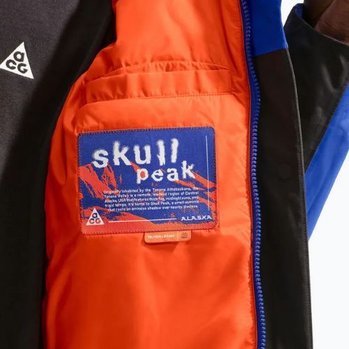 Geacă de fotbal pentru bărbați Nike Inter Milan SE Skull Peak Storm-FIT hyper blue/black/safety orange