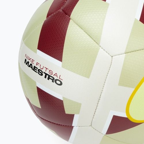 Minge de fotbal Nike Maestro olive aura/team red/chalk/light liquid lime mărimea 4