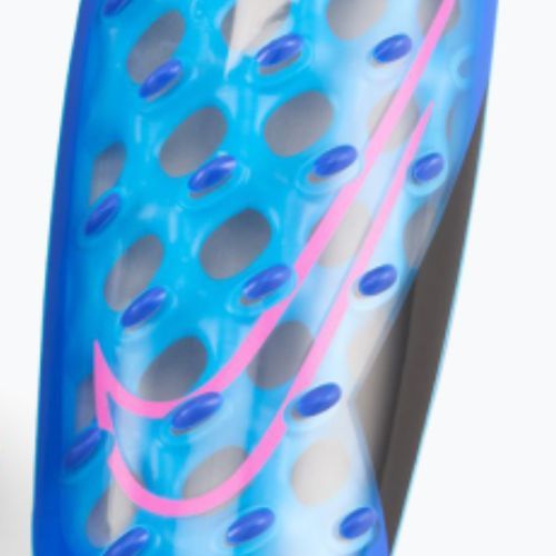 Apărători pentru tibii Nike Mercurial FlyLite SuperLock Racer Blue/Black/Pink Blast