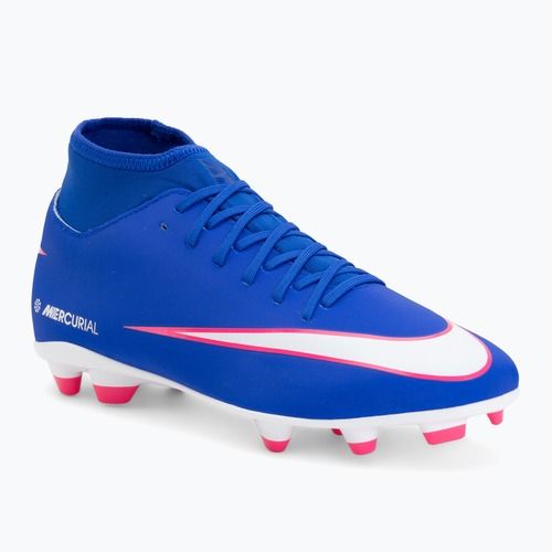 Încălțăminte de fotbal pentru bărbați Nike Mercurial Superfly 10 Club FG/MG racer blue/white