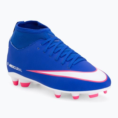 Încălțăminte de fotbal pentru copii Nike Mercurial Superfly 10 Club FG/MG racer blue/white