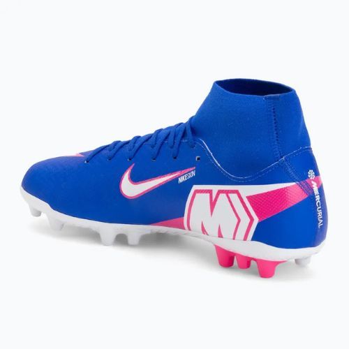 Ghete de fotbal pentru bărbați Nike Mercurial Superfly 10 Academy AG racer blue/white