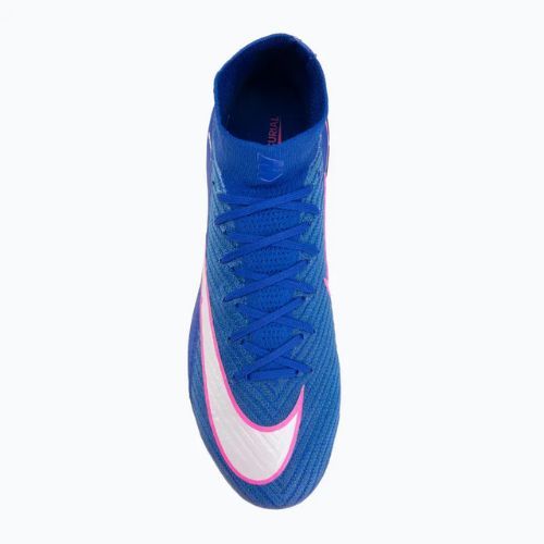 Încălțăminte de fotbal pentru bărbați Nike Mercurial Superfly 10 Elite AG-Pro racer blue/white