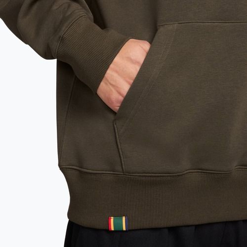 Bluză de tenis pentru bărbați Nike Court Dri-Fit Heritage French Terry Hoodie dark hazel/saffron quartz