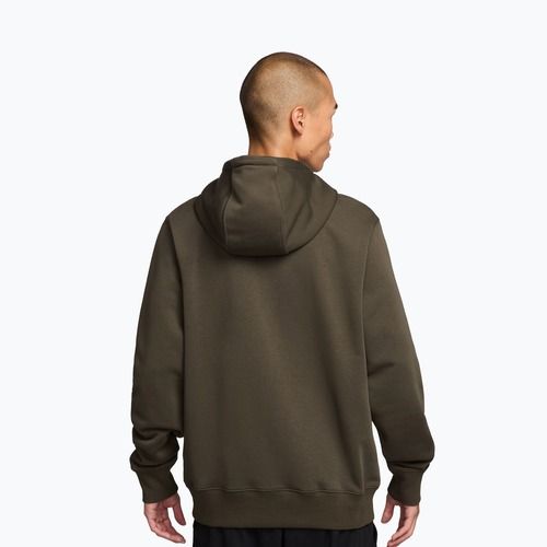 Bluză de tenis pentru bărbați Nike Court Dri-Fit Heritage French Terry Hoodie dark hazel/saffron quartz