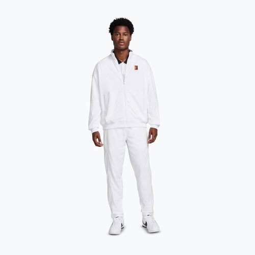 Bluză de tenis pentru bărbați Nike Court Heritage white/white