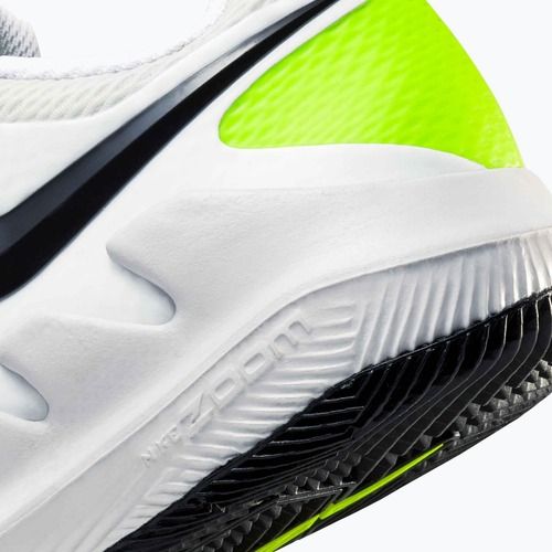 Încălțăminte de tenis pentru copii Nike Court Vapor X Jr white/volt/black