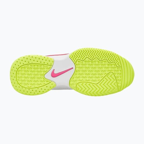 Încălțăminte de tenis pentru copii Nike Court Lite 2 Jr white/hot lime/grey fog/laser fuchsia