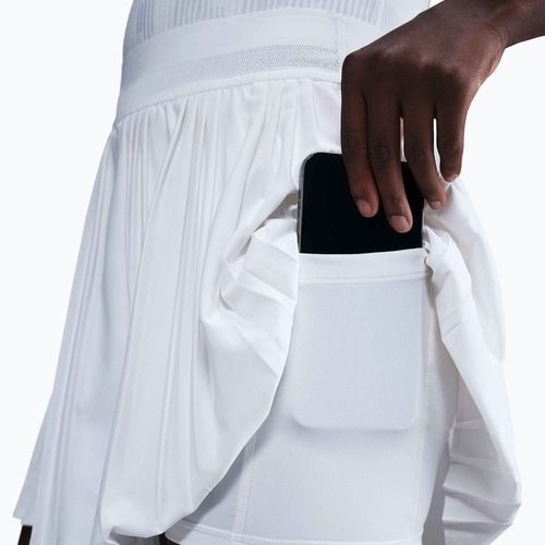 Fustă de tenis Nike Court Dri-Fit Advantage Pleated white/white