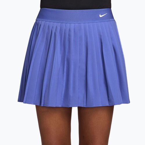 Fustă de tenis Nike Victory Dri-Fit High-Waisted Pleated sapphire/white
