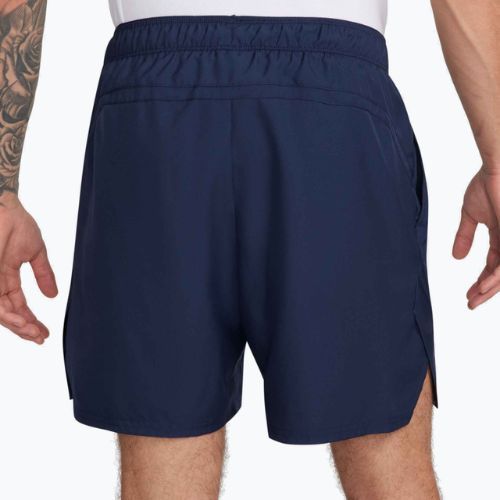 Pantaloni scurți de tenis pentru bărbați Nike Court Dri-Fit Victory 7" obsidian/white