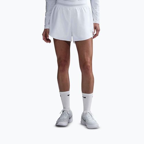 Pantaloni scurți de tenis pentru femei Nike Court Dri-Fit Ace Advantage white/white