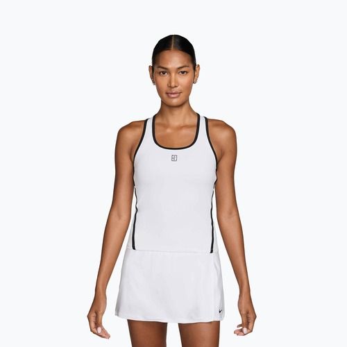 Tricou de tenis pentru femei Nike Advantage Dri-Fit Tank white/black