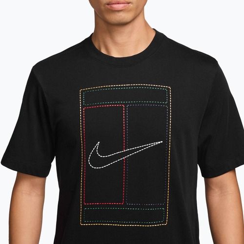 Tricou pentru bărbați Nike Court Heritage black