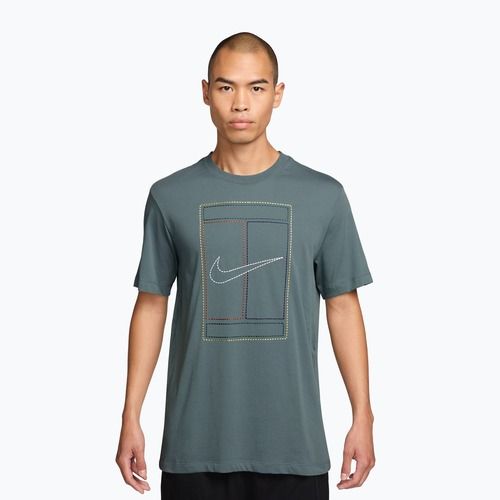 Tricou pentru bărbați Nike Court Heritage mineral slate