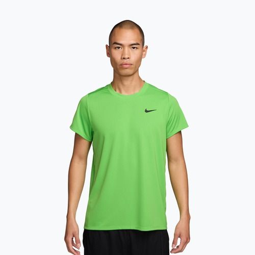 Tricou de tenis pentru bărbați Nike Court Dri-Fit Victory Mean Green/Black