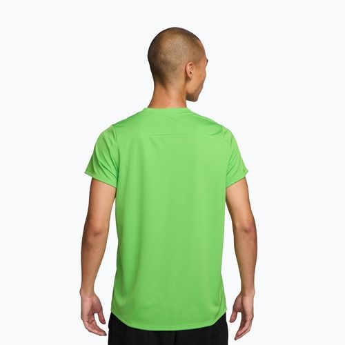 Tricou de tenis pentru bărbați Nike Court Dri-Fit Victory Mean Green/Black