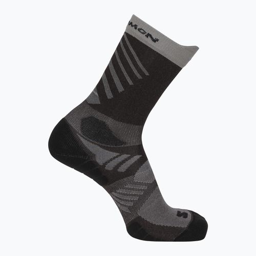 Șosete Salomon Aero Crew black coffee/iron