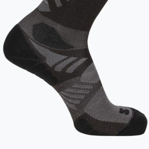 Șosete Salomon Aero Crew black coffee/iron