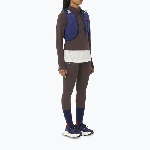 Șosete Salomon Gravel Crew deep blue/haute red