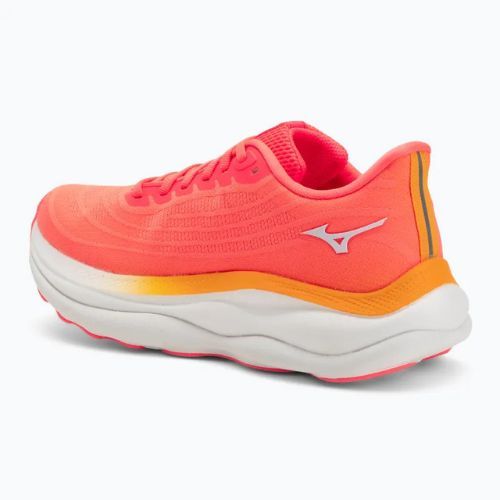 Încălțăminte de alergare pentru femei Mizuno Wave Sky 9 Striking Coral/Baseball White/Citrus