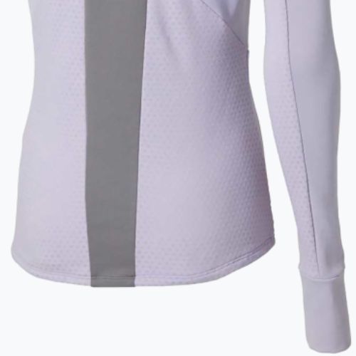 Bluză de alergare pentru femei Mizuno Active Warm Hooded icelandic blue