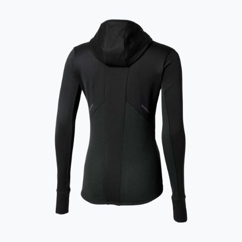 Bluză de alergare pentru femei Mizuno Active Warm Hooded black