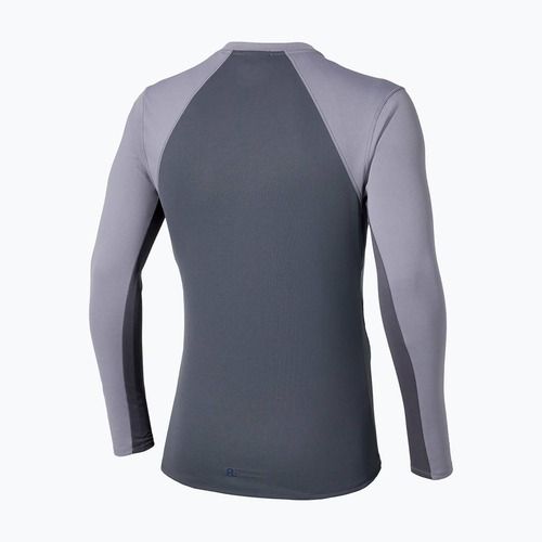 Longsleeve de alergare pentru bărbați Mizuno Tech Thermal Charge quiksilver