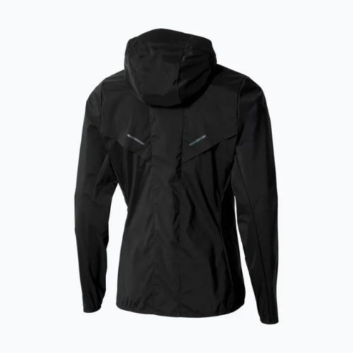 Geacă de alergare pentru femei Mizuno Tech Thermal Charge Hooded black