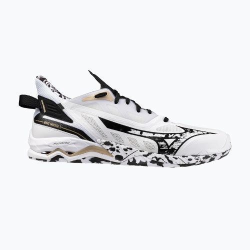 Încălțăminte de handbal Mizuno Wave Mirage 5 white/black/ge gold