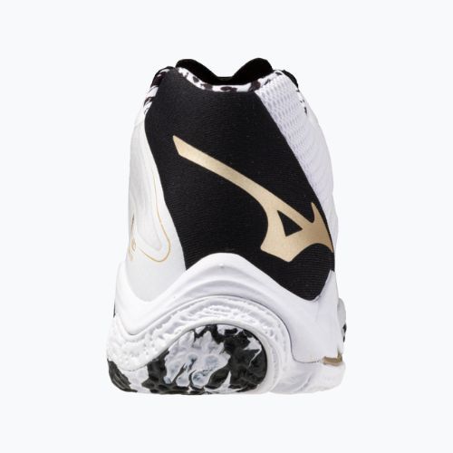 Încălțăminte de volei Mizuno Wave Lightning Z8 Mid White/Black/Gold