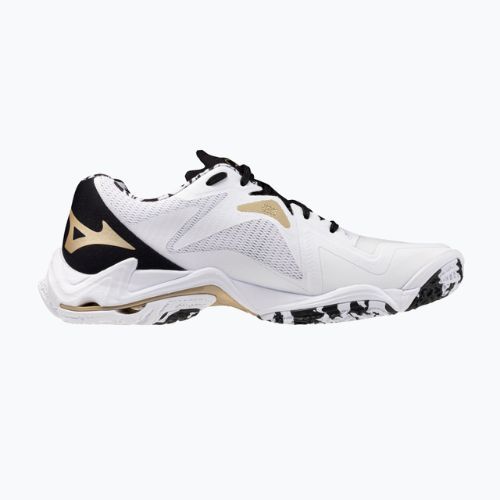 Încălțăminte de volei Mizuno Wave Lightning Z8 white/black/gold