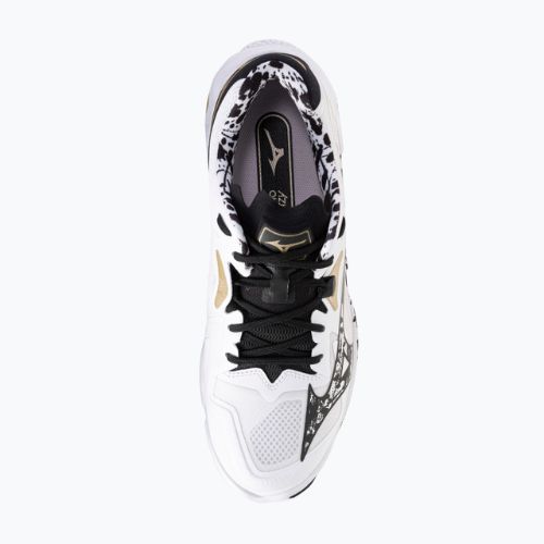 Încălțăminte de volei Mizuno Wave Lightning Z8 white/black/gold