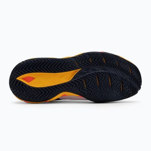 Încălțăminte de tenis Mizuno Wave Enforce Tour 6 AC white/fiery coral 2/citrus