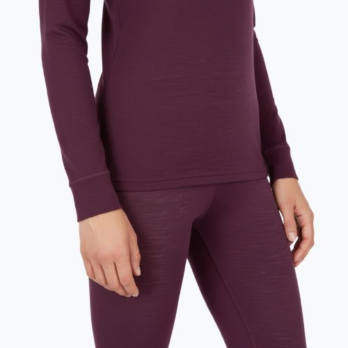 Set lenjerie termoactivă pentru femei WOOLCANO Merino SET0543 purple