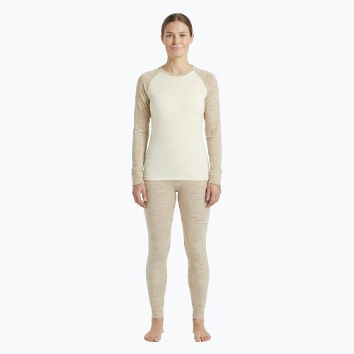 Set de lenjerie termoactivă WOOLCANO Merino SET0980 beige
