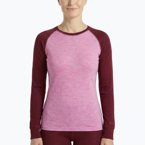 Set de lenjerie termoactivă WOOLCANO Merino SET0980 purple