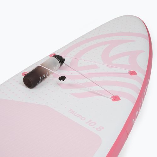 Set placă SUP gonflabilă AQUASTIC Taupo 10'8" allround roz