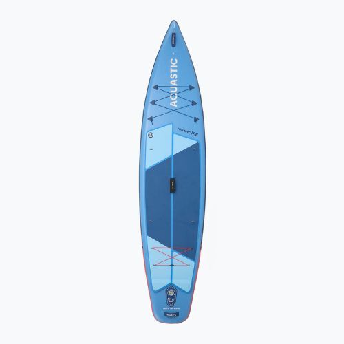 Set placă SUP gonflabilă AQUASTIC Touring 11'6" blue