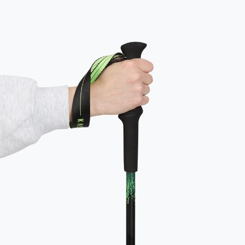 Bețe de trekking KADVA Torre adjustable carbon green
