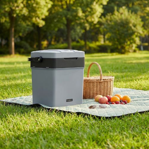 Frigider de camping KADVA AC/DC gray