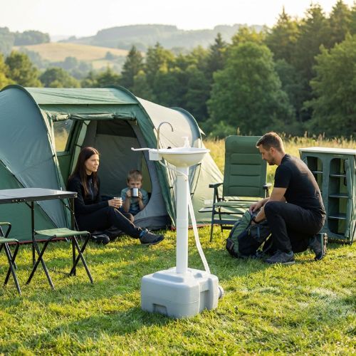 Chiuvetă de camping KADVA ViaAlta gray