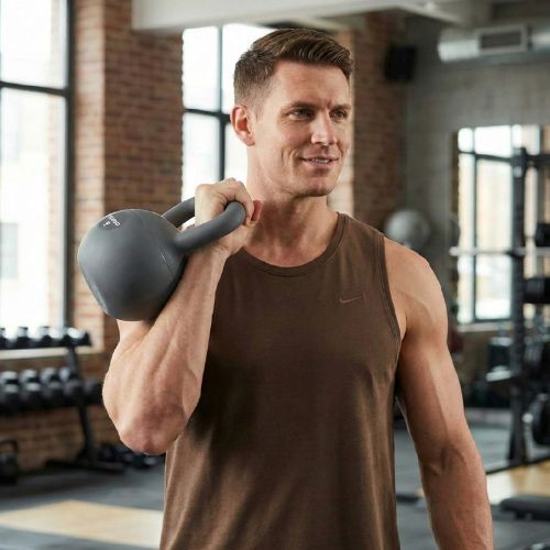 Kettlebell moale XTREXO 12 kg grey