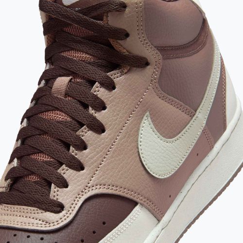 Încălțăminte pentru bărbați Nike Court Vision Mid Next Nature baroque brown/mink brown/light bone