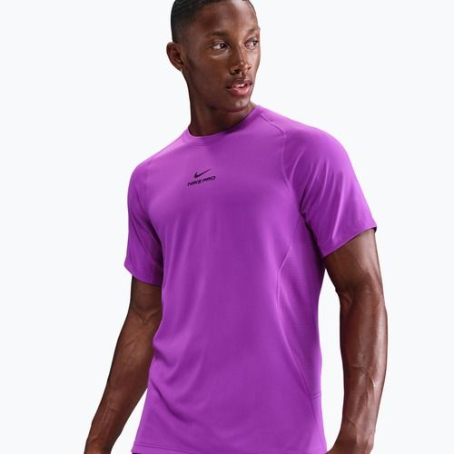 Tricou de antrenament pentru bărbați Nike Pro Training Dri-Fit vivid purple/black