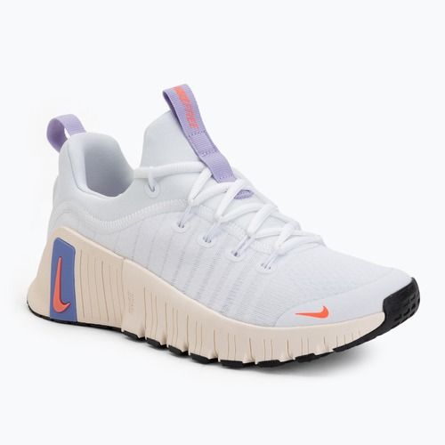Încălțăminte de antrenament pentru femei Nike Free Metcon 6 white/violet mist/chalk/hot lava